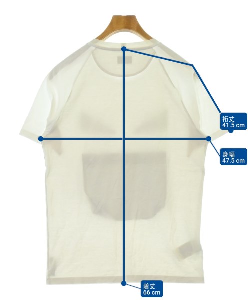 FENDI（フェンディ）Tシャツ・カットソー 白 サイズ:M メンズ/2200685533024