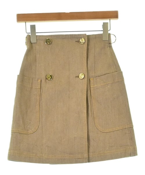 FENDI(フェンディ)ミニスカート ベージュ サイズ:36(XS位)/2200685728055