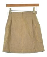 FENDI（フェンディ）ミニスカート ベージュ サイズ:36(XS位) レディース/2200685728055
