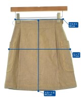 FENDI（フェンディ）ミニスカート ベージュ サイズ:36(XS位) レディース/2200685728055