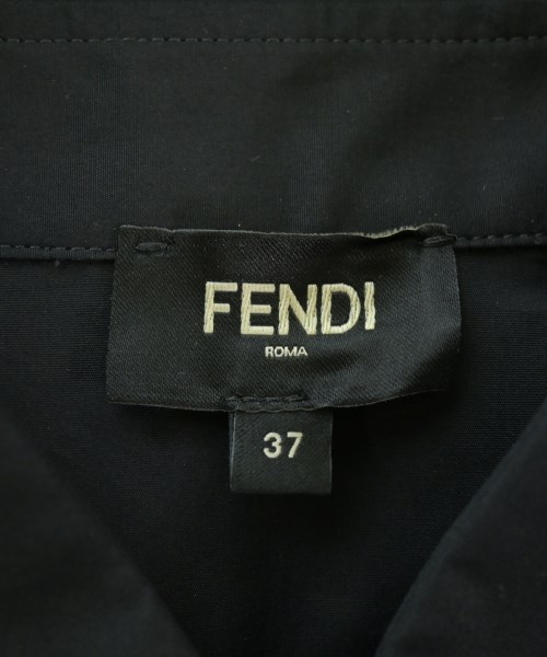 FENDI（フェンディ）カジュアルシャツ 黒 サイズ:37(XS位) メンズ/2200687283026