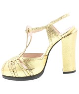 FENDI（フェンディ）サンダル ゴールド サイズ:EU35(21.5cm位) レディース/2200688776336