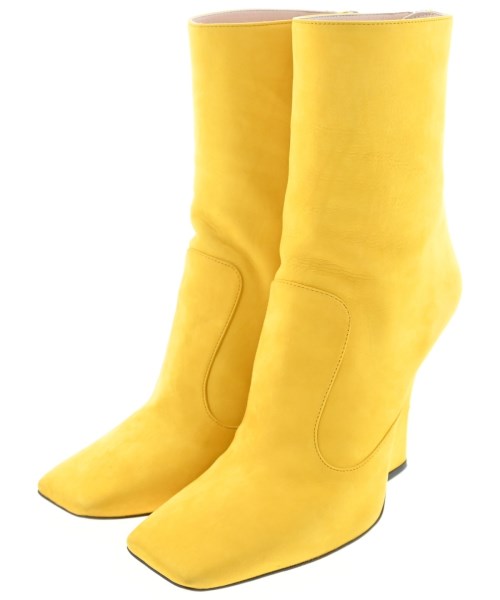 FENDI(フェンディ)ブーツ 黄 サイズ:EU36(22.5cm位)/2200688803216