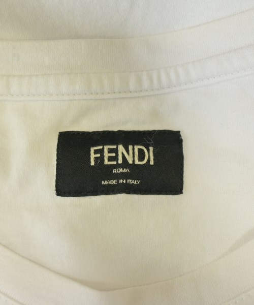 FENDI（フェンディ）Tシャツ・カットソー 白 サイズ:XL メンズ/2200689148088