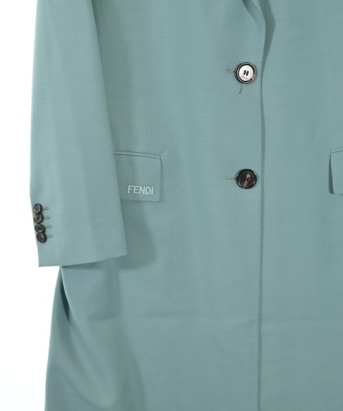 FENDI（フェンディ）チェスターコート 緑 サイズ:40(M位) レディース/2200687339013