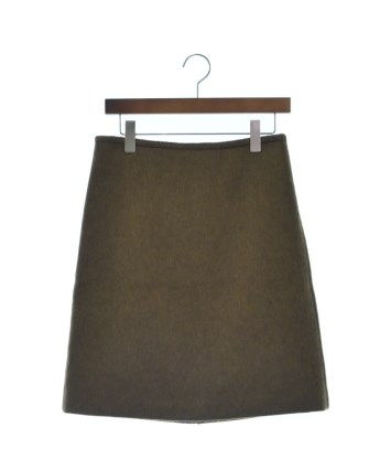 BOTTEGA VENETA ひざ丈スカート こげ茶 4103923J0092 BOTTEGA VENETA ひざ丈スカート こげ茶 4103923J0092 (BOTTEGA