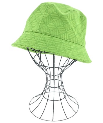 BOTTEGA VENETA ナイロンハット BOTTEGA VENETA（ボッテガヴェネタ）ハット 緑 サイズ:M メンズ