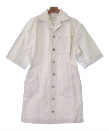 BOTTEGA VENETA シャツワンピース 白 4103924F0052 BOTTEGA VENETA（ボッテガヴェネタ）シャツワンピース 白 サイズ