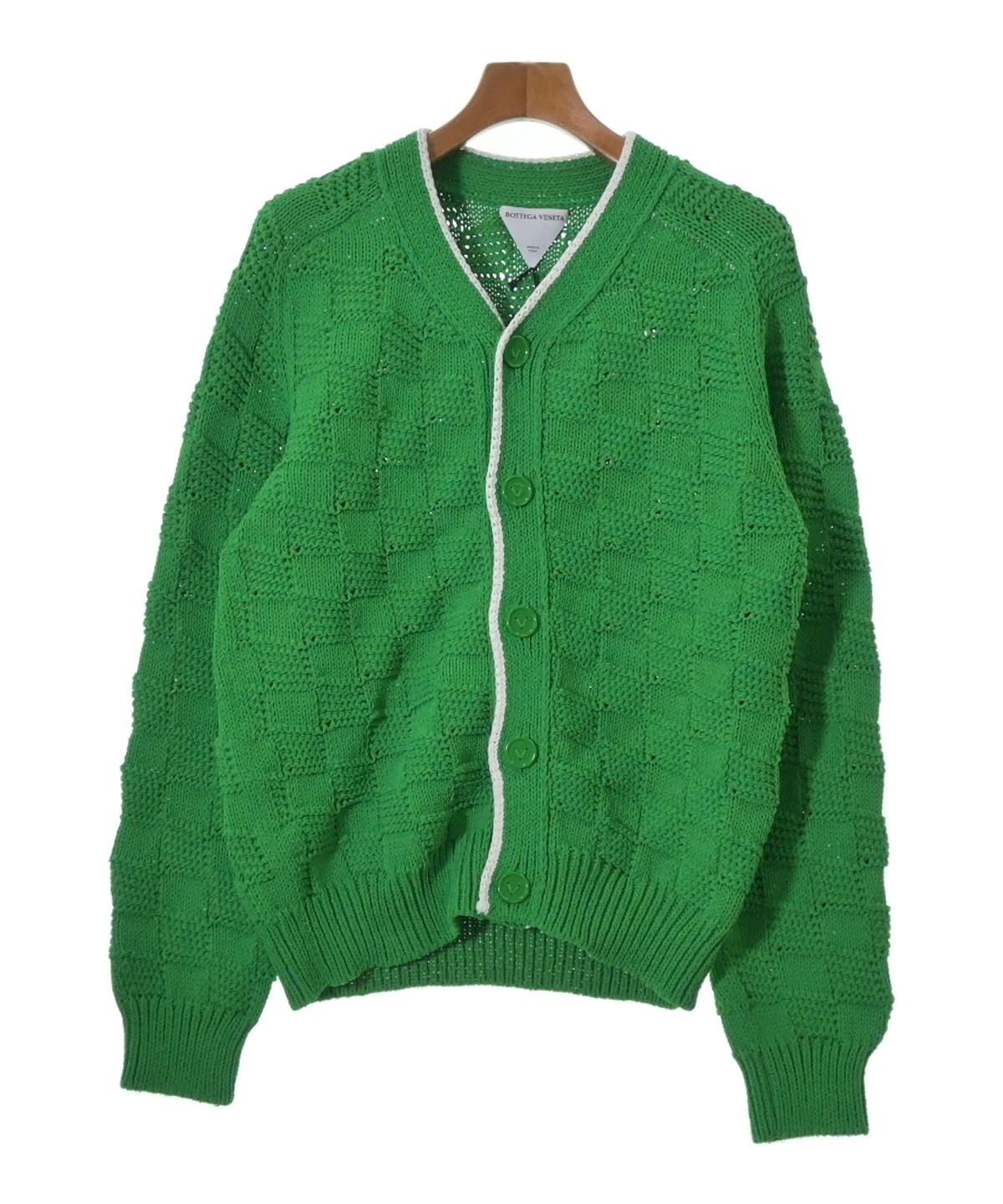 BOTTEGA VENETA ボッテガヴェネタ　カーディガン BOTTEGA VENETA（ボッテガヴェネタ）カーディガン 緑 サイズ:XS メンズ