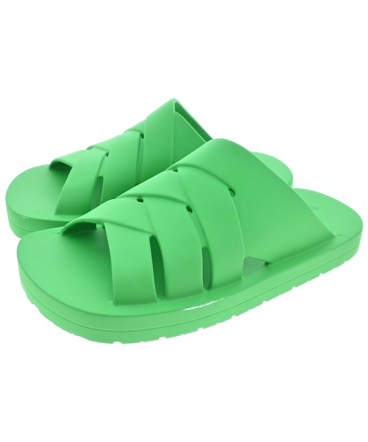 BOTTEGA VENETA（ボッテガヴェネタ）サンダル 緑 サイズ:EU40(25cm位 