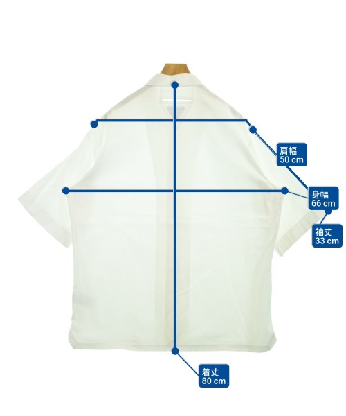 BOTTEGA VENETA（ボッテガヴェネタ）カジュアルシャツ 白 サイズ:54(XXL位) メンズ/2200635061041