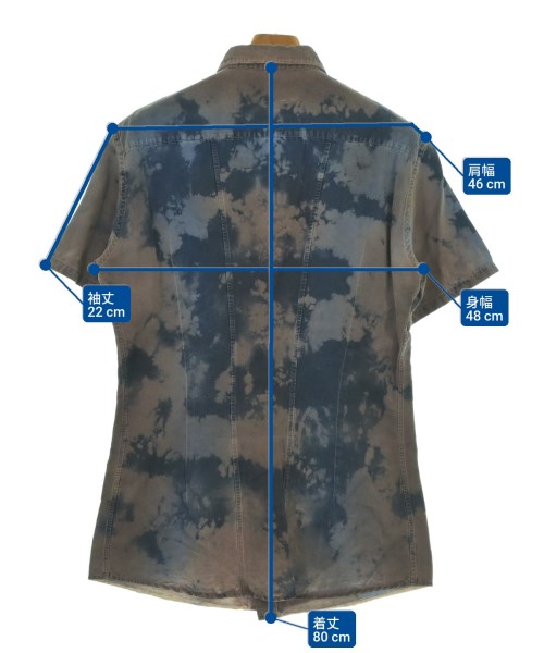 BOTTEGA VENETA（ボッテガヴェネタ）カジュアルシャツ 茶 サイズ:50(XL位) メンズ/2200624840022