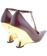 BOTTEGA VENETA（ボッテガヴェネタ）パンプス 赤 サイズ:EU38(24.5cm位) レディース/2200636370081