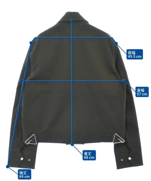 BOTTEGA VENETA（ボッテガヴェネタ）ブルゾン 茶 サイズ:S メンズ/2200637331012