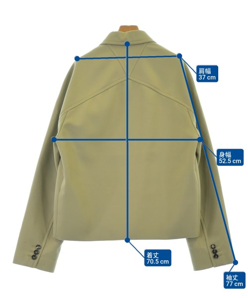 BOTTEGA VENETA（ボッテガヴェネタ）カジュアルジャケット ベージュ サイズ:46(M位) メンズ/2200637331104