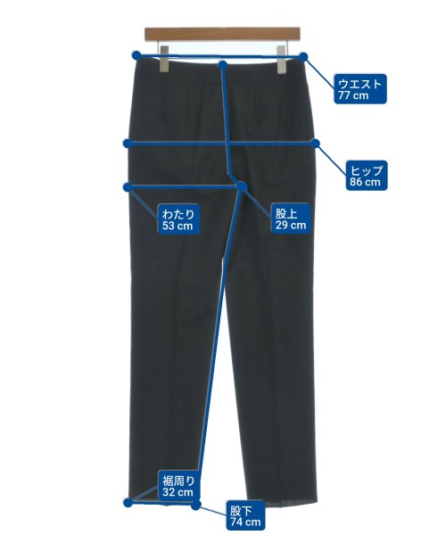 BOTTEGA VENETA（ボッテガヴェネタ）スラックス 黒 サイズ:38(S位) レディース/2200623502020