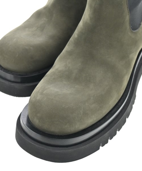 BOTTEGA VENETA（ボッテガヴェネタ）ブーツ グレー サイズ:EU43 1/2(28.5cm位) メンズ/2200638345056