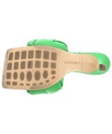 BOTTEGA VENETA（ボッテガヴェネタ）サンダル 緑 サイズ:EU38(24.5cm位) レディース/2200639377070