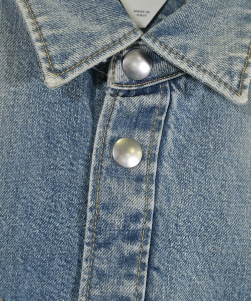 BOTTEGA VENETA（ボッテガヴェネタ）カジュアルシャツ 青 サイズ:46(M位) メンズ/2200632224036