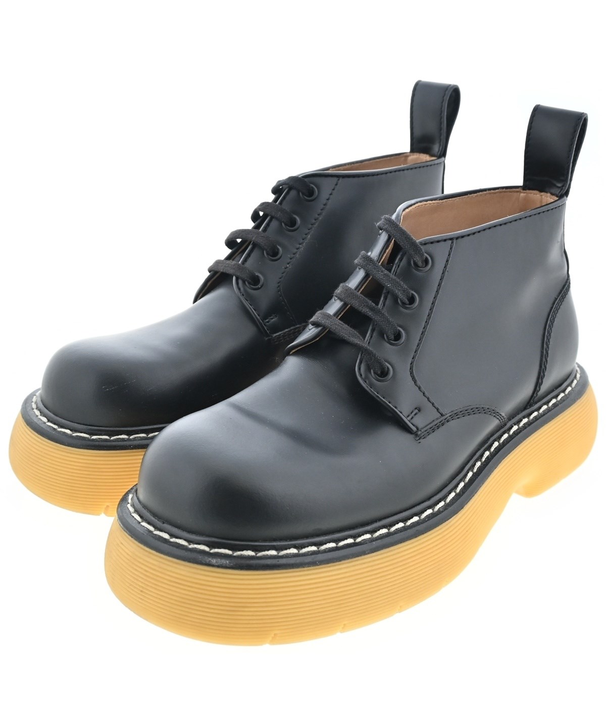 BOTTEGA VENETA（ボッテガヴェネタ）ブーツ 黒 サイズ:EU39(24cm位