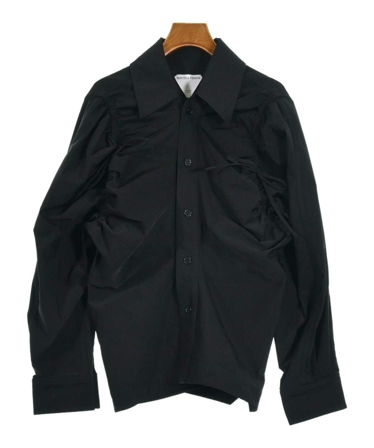BOTTEGA VENETA ボッテガベネタ ブラウス 42(M位) 黒 【古着】【中古】 BOTTEGA VENETA（ボッテガヴェネタ）ブラウス 黒 サイズ:42(M位