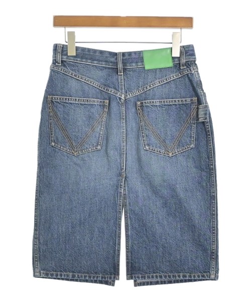 BOTTEGA VENETA（ボッテガヴェネタ）ひざ丈スカート 青 サイズ:36(XS位) レディース/2200621504040