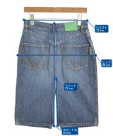 BOTTEGA VENETA（ボッテガヴェネタ）ひざ丈スカート 青 サイズ:36(XS位) レディース/2200621504040