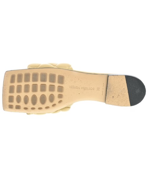 BOTTEGA VENETA（ボッテガヴェネタ）サンダル ベージュ サイズ:38(24.5cm位) レディース/2200623025017
