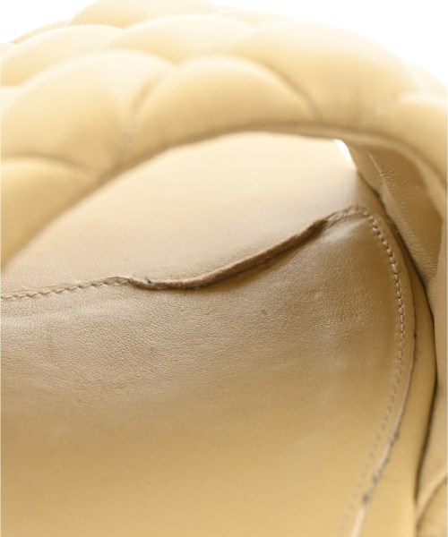 BOTTEGA VENETA（ボッテガヴェネタ）サンダル ベージュ サイズ:38(24.5cm位) レディース/2200623025017