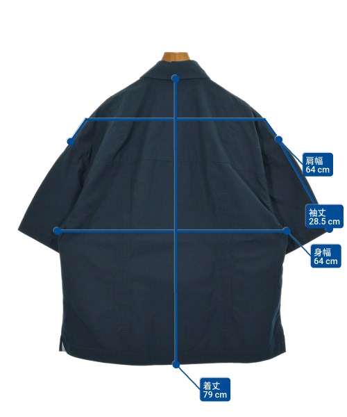 BOTTEGA VENETA（ボッテガヴェネタ）カジュアルシャツ 紺 サイズ:48(L位) メンズ/2200618360338