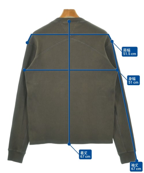 BOTTEGA VENETA（ボッテガヴェネタ）Tシャツ・カットソー グレー サイズ:M メンズ/2200623971055