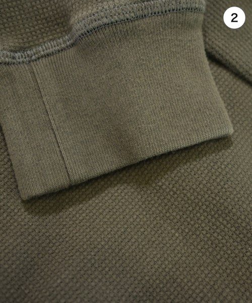 BOTTEGA VENETA（ボッテガヴェネタ）Tシャツ・カットソー グレー サイズ:M メンズ/2200623971055