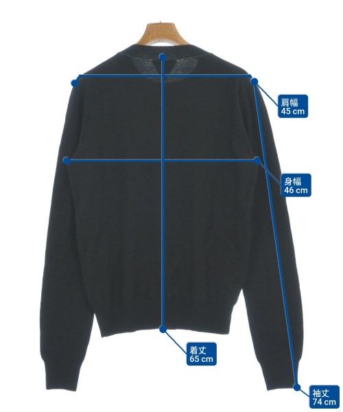 BOTTEGA VENETA（ボッテガヴェネタ）ニット・セーター 黒 サイズ:M メンズ/2200626205065