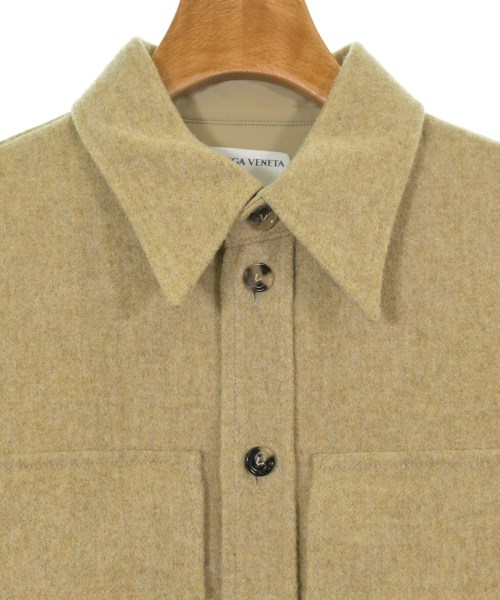 BOTTEGA VENETA（ボッテガヴェネタ）カジュアルシャツ ベージュ サイズ:37(XS位) メンズ/2200626205072
