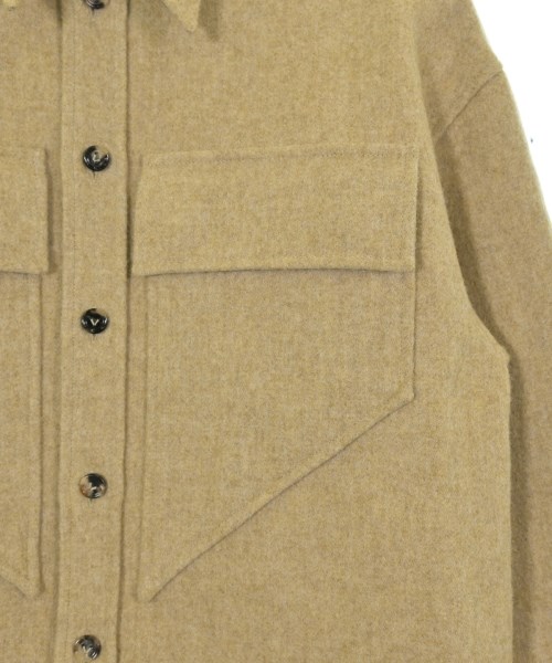 BOTTEGA VENETA（ボッテガヴェネタ）カジュアルシャツ ベージュ サイズ:37(XS位) メンズ/2200626205072