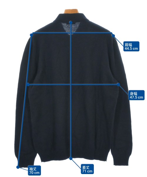 BOTTEGA VENETA（ボッテガヴェネタ）ニット・セーター 紺 サイズ:54(XXL位) メンズ/2200540941179