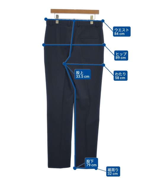 BOTTEGA VENETA（ボッテガヴェネタ）スラックス 紺 サイズ:46(M位) メンズ/2200614675122