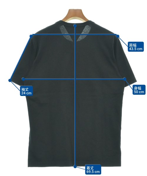 BOTTEGA VENETA（ボッテガヴェネタ）Tシャツ・カットソー 黒 サイズ:M メンズ/2200614675207