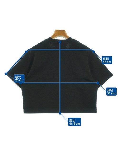BOTTEGA VENETA（ボッテガヴェネタ）Tシャツ・カットソー 黒 サイズ:S レディース/2200614675276