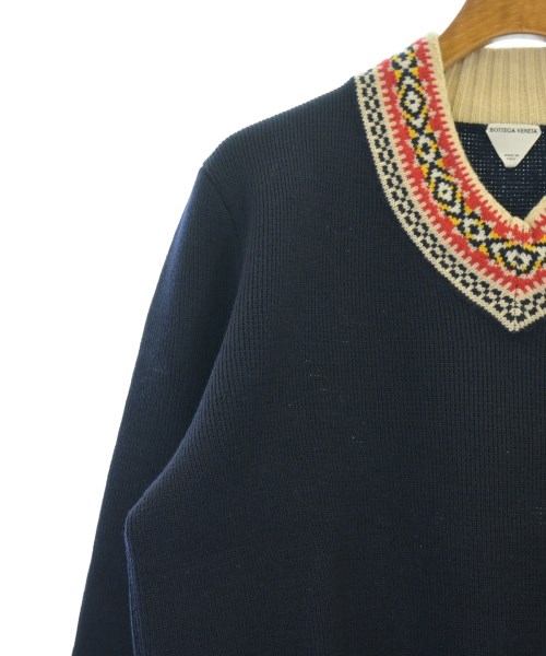 BOTTEGA VENETA（ボッテガヴェネタ）ニット・セーター 紺 サイズ:L メンズ/2200629202061