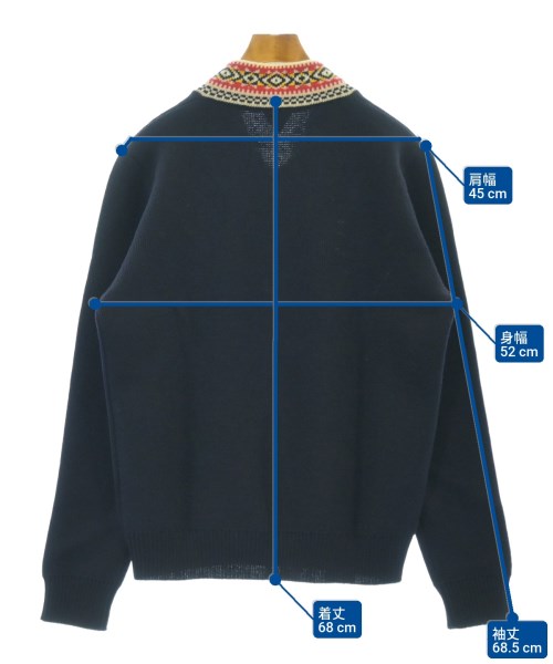 BOTTEGA VENETA（ボッテガヴェネタ）ニット・セーター 紺 サイズ:L メンズ/2200629202061