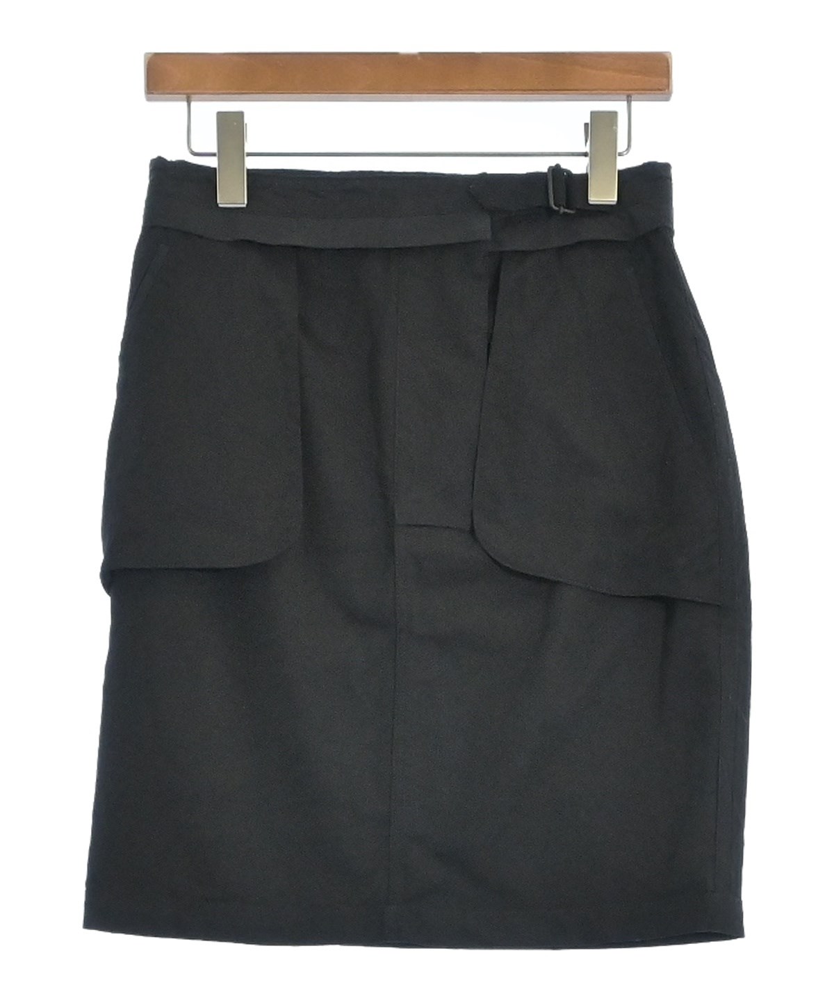 ボッテガヴェネタ　スカート新品 BOTTEGA VENETA（ボッテガヴェネタ）ひざ丈スカート 黒 サイズ:40(M位