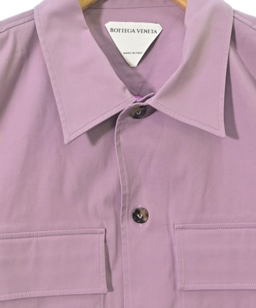 BOTTEGA VENETA（ボッテガヴェネタ）カジュアルシャツ 紫 サイズ:38(S位) メンズ/2200617646037
