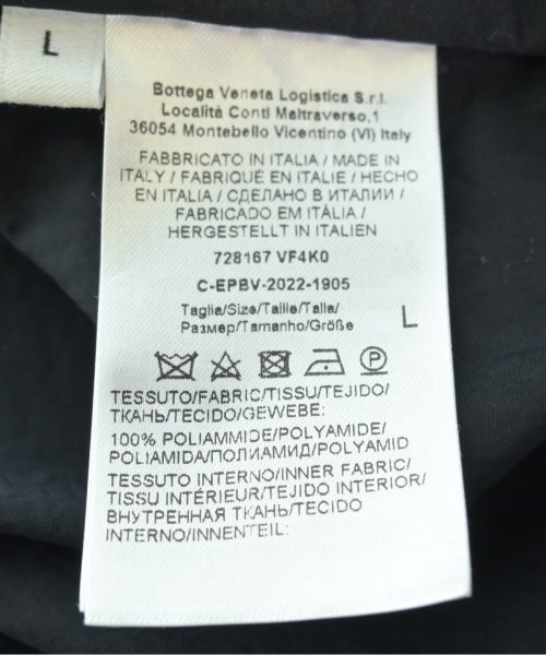 BOTTEGA VENETA（ボッテガヴェネタ）ブルゾン 黒 サイズ:L メンズ/2200632506019