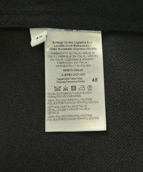 BOTTEGA VENETA（ボッテガヴェネタ）カジュアルシャツ 黒 サイズ:48(L位) メンズ/2200634181016