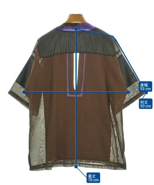 BOTTEGA VENETA（ボッテガヴェネタ）ブラウス 茶 サイズ:38(S位) レディース/2200606960076