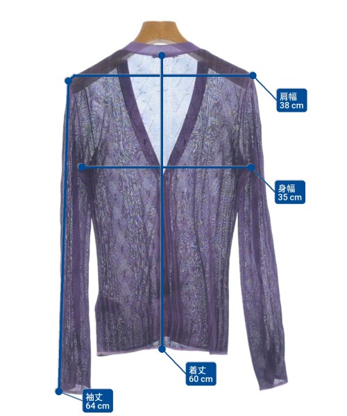 BOTTEGA VENETA（ボッテガヴェネタ）カーディガン 紫 サイズ:40(M位) レディース/2200612025028