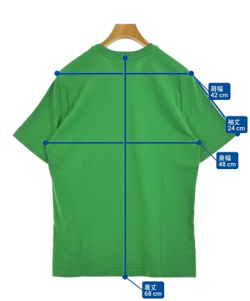 BOTTEGA VENETA（ボッテガヴェネタ）Tシャツ・カットソー 緑 サイズ:M メンズ/2200614426175