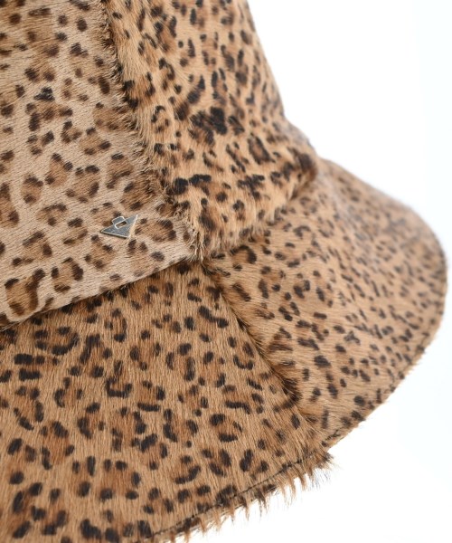 BOTTEGA VENETA（ボッテガヴェネタ）ハット 茶 サイズ:L レディース/2200615459110