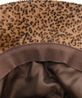 BOTTEGA VENETA（ボッテガヴェネタ）ハット 茶 サイズ:L レディース/2200615459110